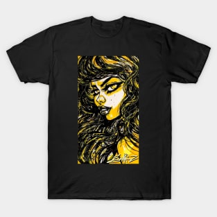 Yellow Portrait T-Shirt